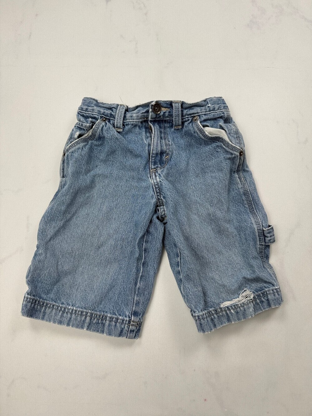 Cherokee Carpenter Fit Bermuda Shorts Light Blue 90s 90S Jeans - Boys 8